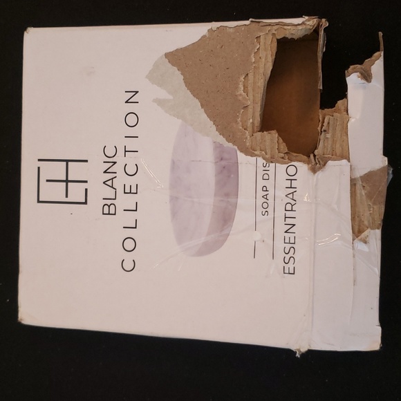 Blanc Collection Stone Soap Dish - Picture 5 of 5